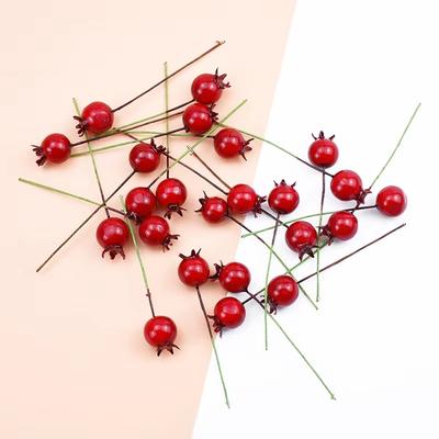 50/100Pcs Cheap Foam Cherry Artificial Fruits Household Products Bridal Accessories Clearance Scrapbook Diy Gift Box Fake Plants