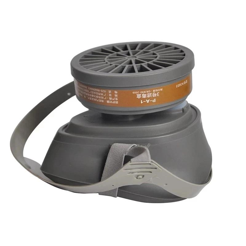 Anti Smoke Protective Mask With Activated Carbon Filter Respirator Paint Welding Chemicals