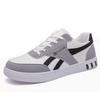 Spring soft-soled lightweight sports shoes, new leather surface breathable casual trendy shoes, student board shoes