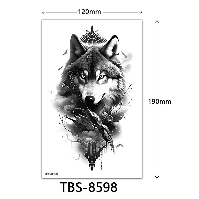 Waterproof Tattoo Sticker, Totem Character Animal Tattoo Sticker Tattoo