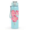 1PC Pink Cherry Blossom Flower Branch Print 750ml Color Plastic Sports Water Bottle Leakproof Flip Straw Lid Suitable for Sports Office Home Use
