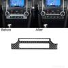 Fit For Camry 2012-14 Carbon Fiber Manual Climate Console Interior Trim A