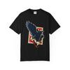 Raven Letter Graphic T-Shirt Black Front Print Comfort Colors 1717