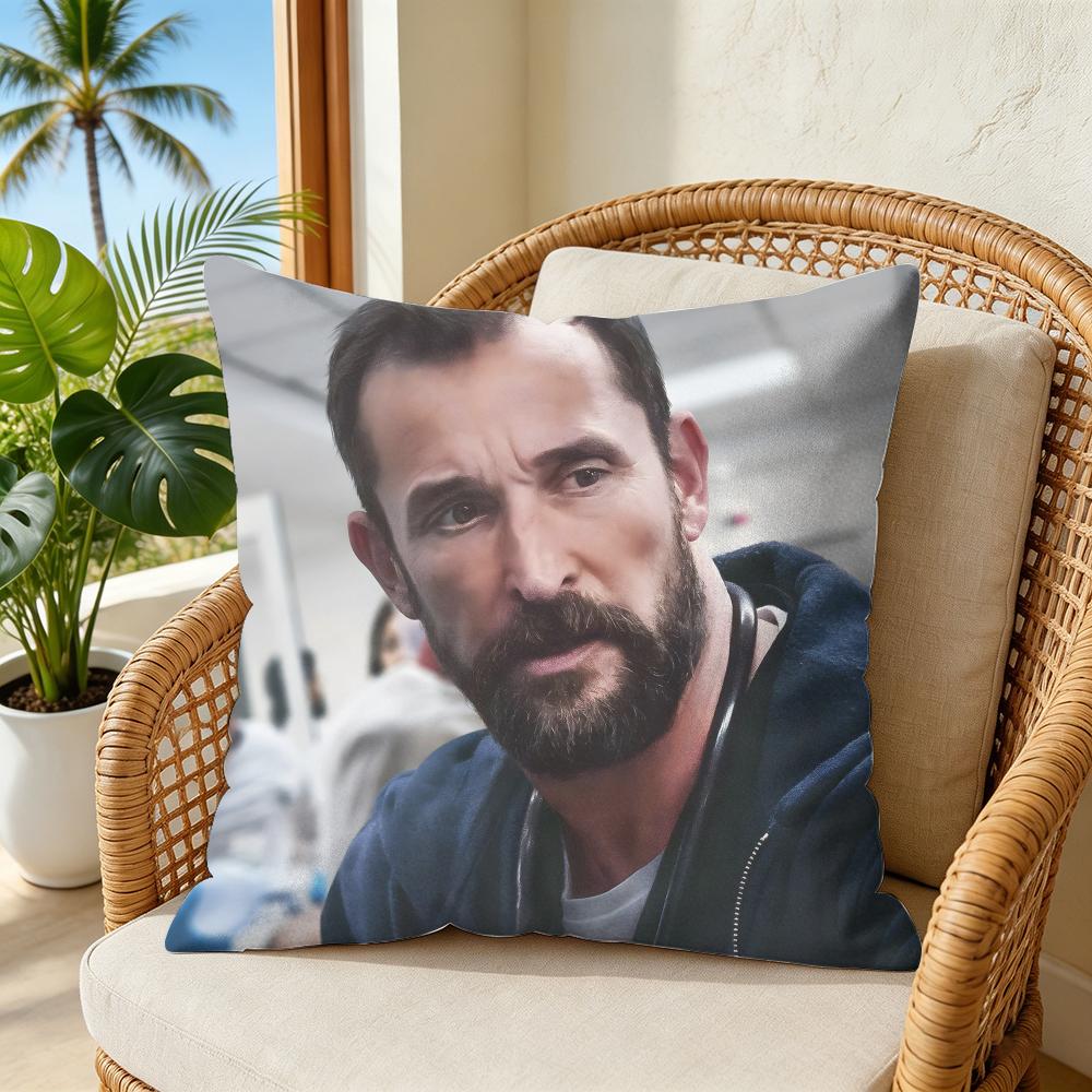 Tv Series The Ppitt Cushion Cover Plush Decorative Pillow Case With Hidden Zipper Cutecore Room Decor For Home