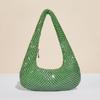 Women's Underarm Bag Party Shinny Handbag Fashion Handheld Shoulder Bag
