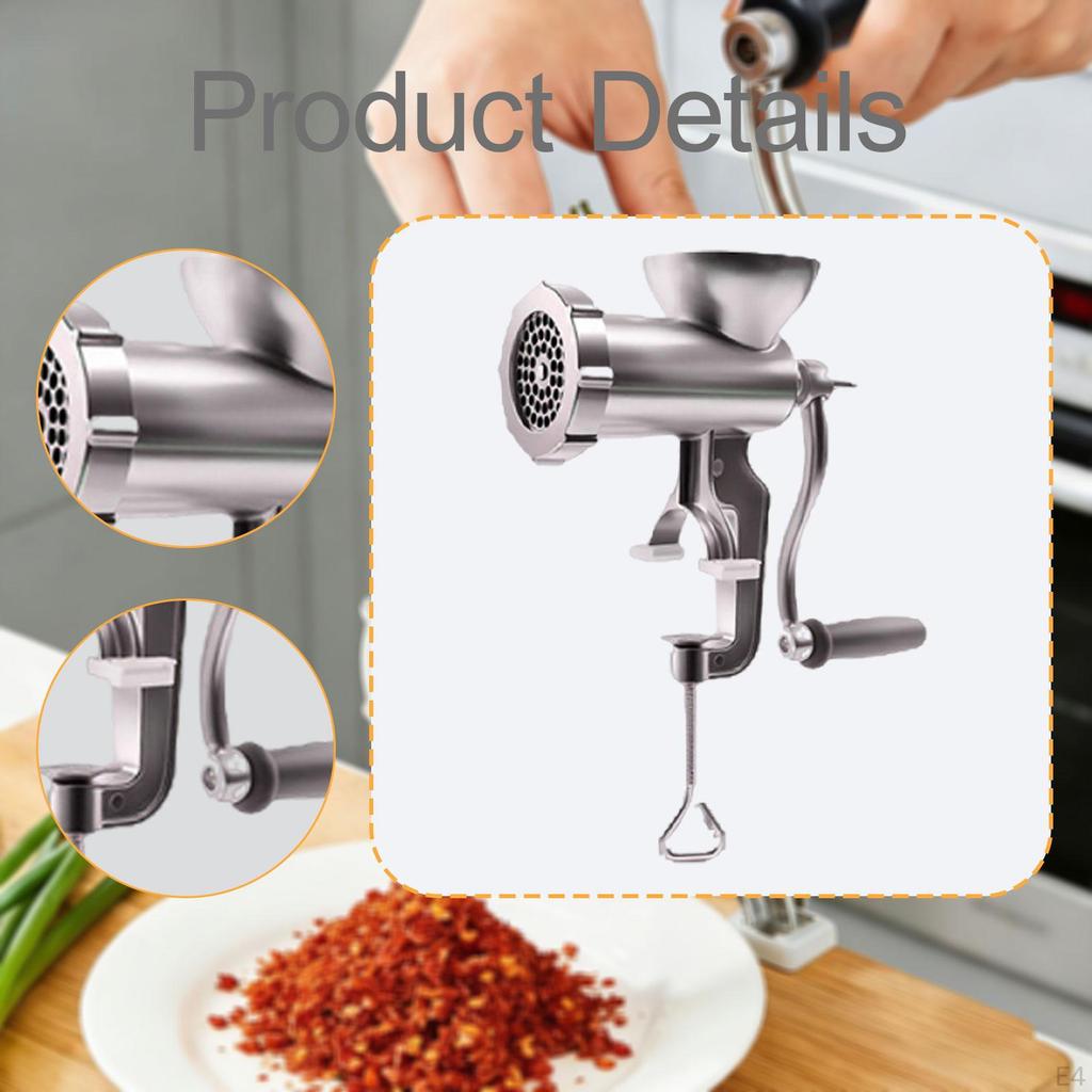 Meat Grinding Machine Durability Sturdy Household Professional Kitchen Tool