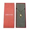 Used Georg Jensen Necklace Heritage Year 2001 Silver925 11.5g Silver Pendant