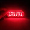 12LED 12V 24V Strobe Light Auto Truck Trailer Flashing Emergency Warning Beacon Lamp Grille Car Side Flash Amber Traffic Light