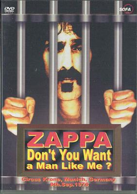 DVD ZAPPA - Zappa Don't You Want Aman Like Me? SOADVD004 SOFA Non Japan Music Video Used
