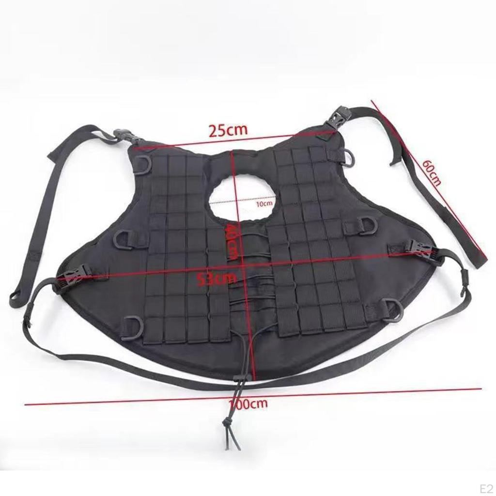 Motorcycle Fuel Tank Bag Mounting Base Accessory Support Cover for Seat
