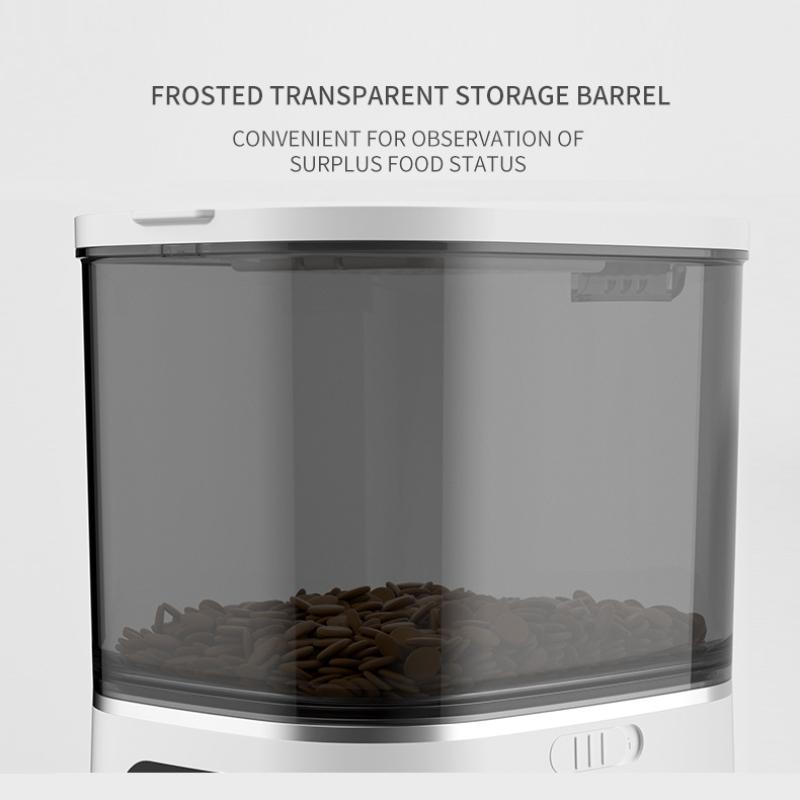 Automatic Pet Feeder with Smart Timing Controller, Cat and Dog Bowl Food Dispenser