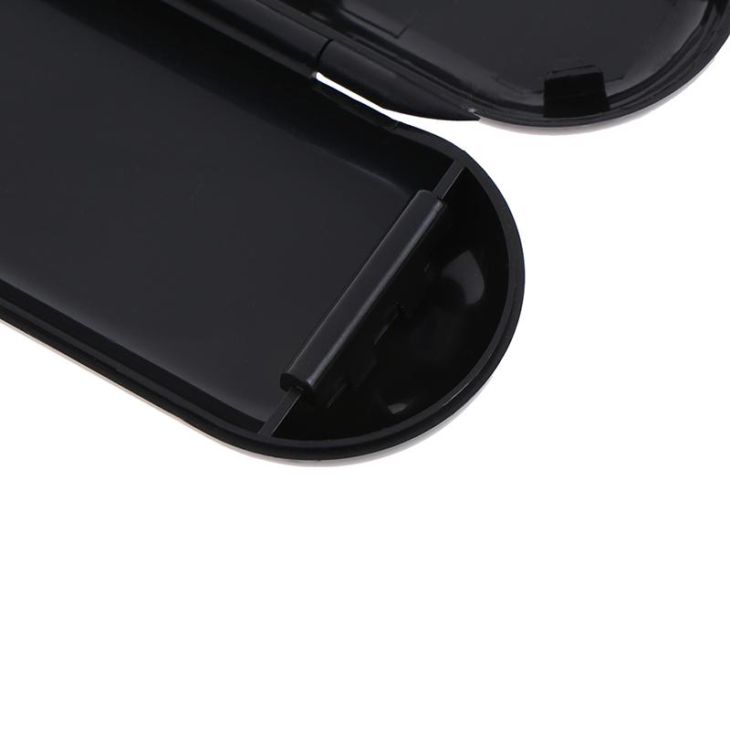 1X Black Plastic Dart Storage Case Lightweight Darts Box For Dart Collection