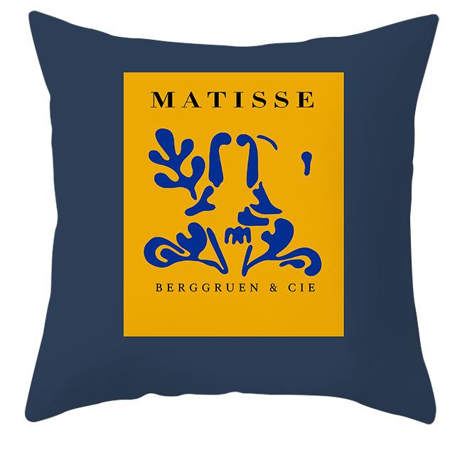 Nordic Style Abstract Flower Geometric Pillowcase Home Sofa Pillow Cushion Cover