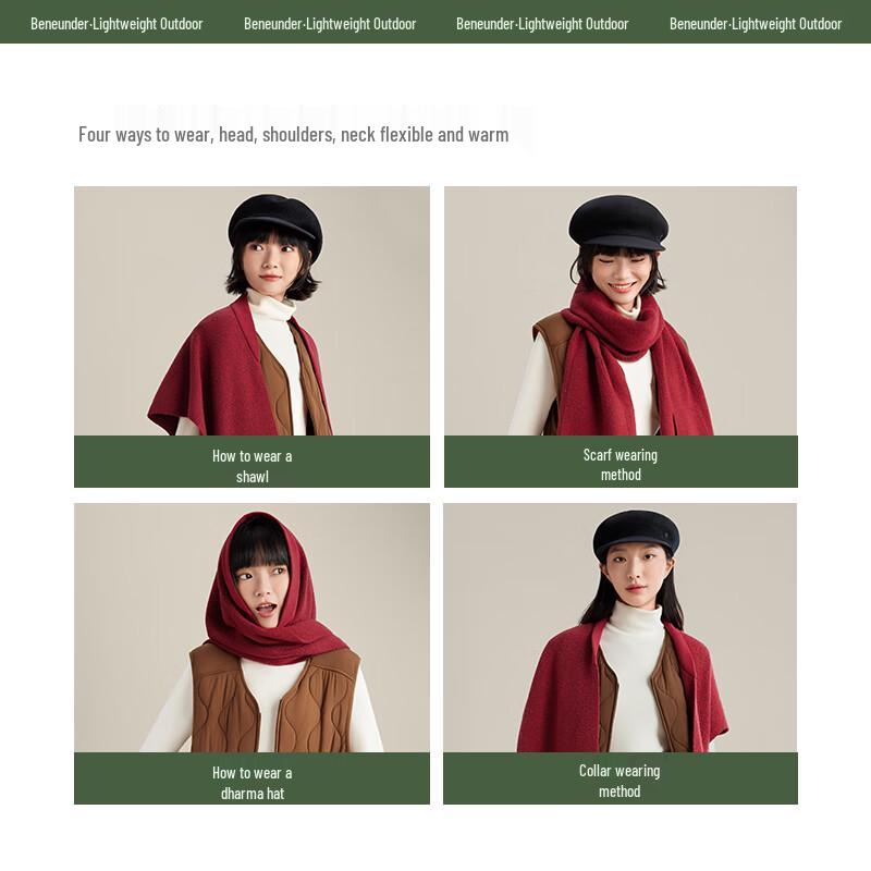 Beneath the Banana Tree Velvety Warm Shawl Scarf