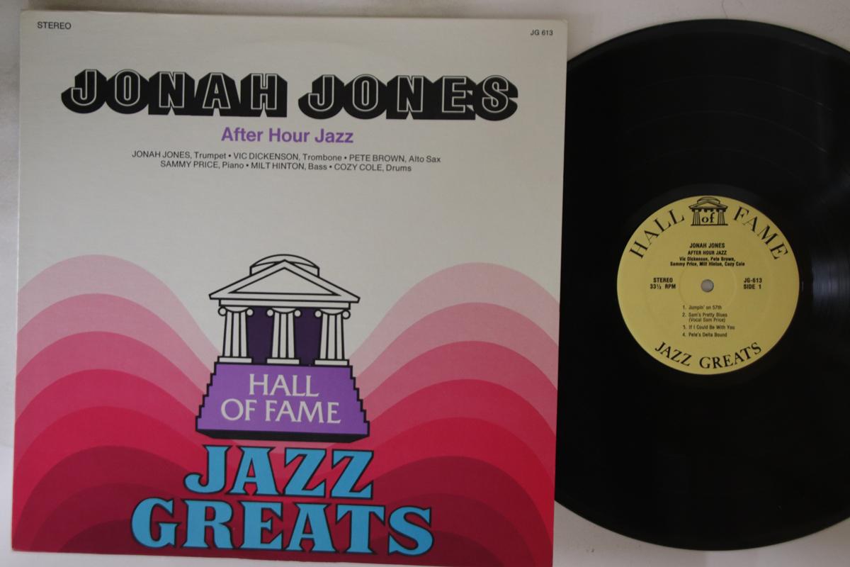 

LP Record JONAH JONES - After Hour Jazz JG613 HALL OF FAME 1955 US Jazz Used