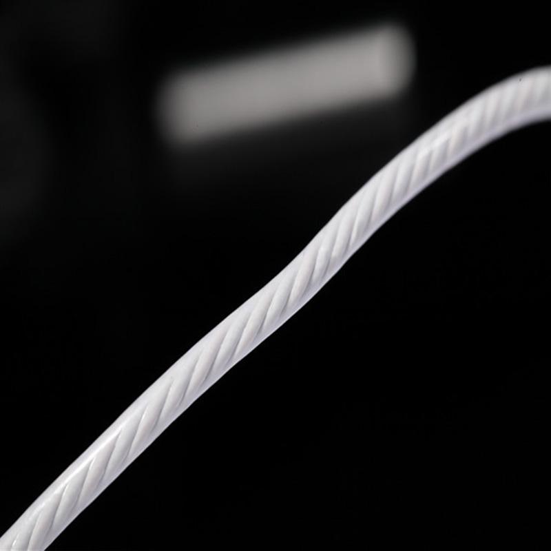 4 Color 3.5mm Jack DIY Earphone Audio Cable Controller Repair Replacement Headphone 18 Copper Core Wire