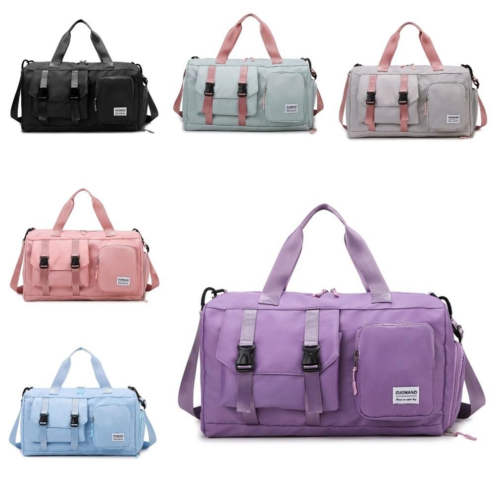 Lightweight Travel Duffle Bag Large Capacity Sports Bag Trendy Fitness Bag  for Women