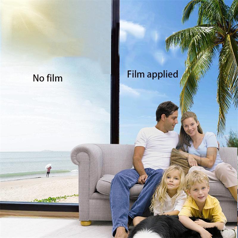 Thickened Nano Heat Insulation Window Film - Sun UV Blocking One-Way Privacy Anti-Glare for Home & Office Use