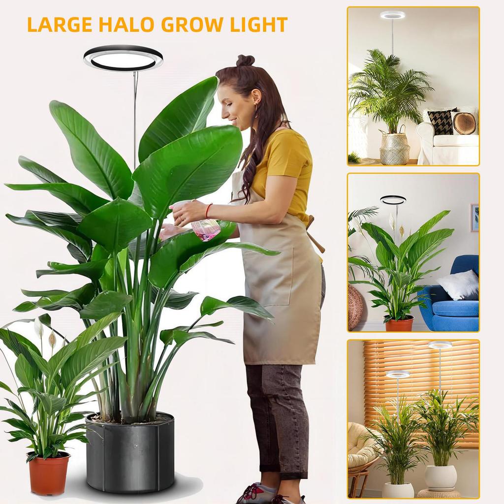 Xiaomi Plant growth light, full spectrum LED indoor plant lighting, height adjustable with automatic switch timer for 3/9/12 hours