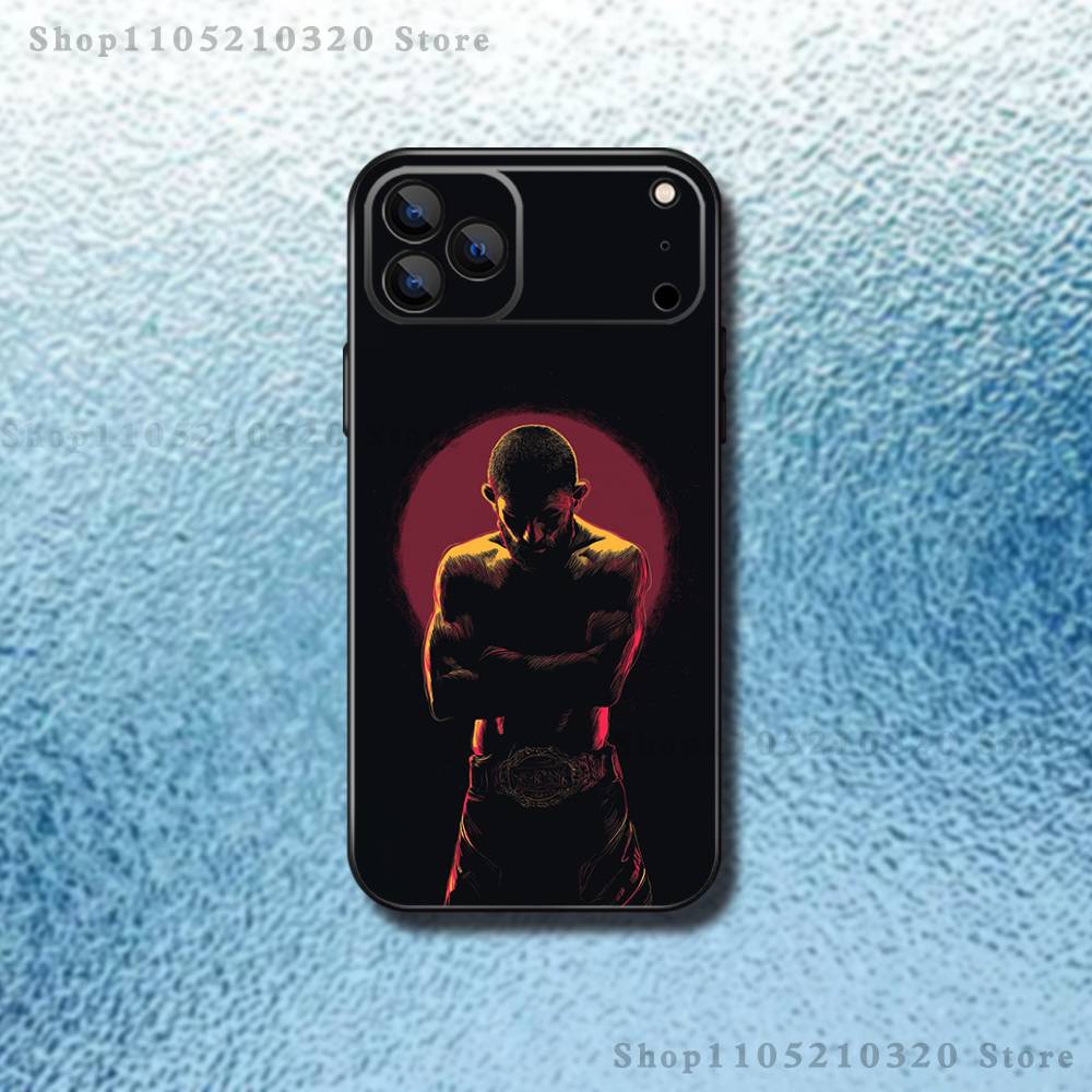 Boxing K-Khabibs Champion Phone Case For iPhone 17,16,15,14,13,12,11,Pro,Max,Plus,E,SE4,Air,Mini Black Soft Funda