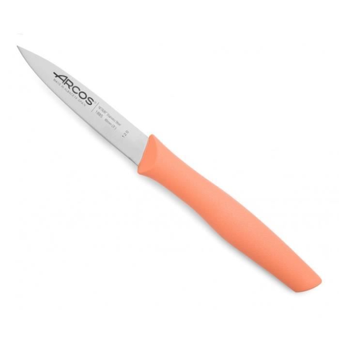 Couteau d'épluchage - ARCOS - ARCPRO000-188578 - Acier inoxydable NITRUM® - Manche ergonomique - 1 pièce