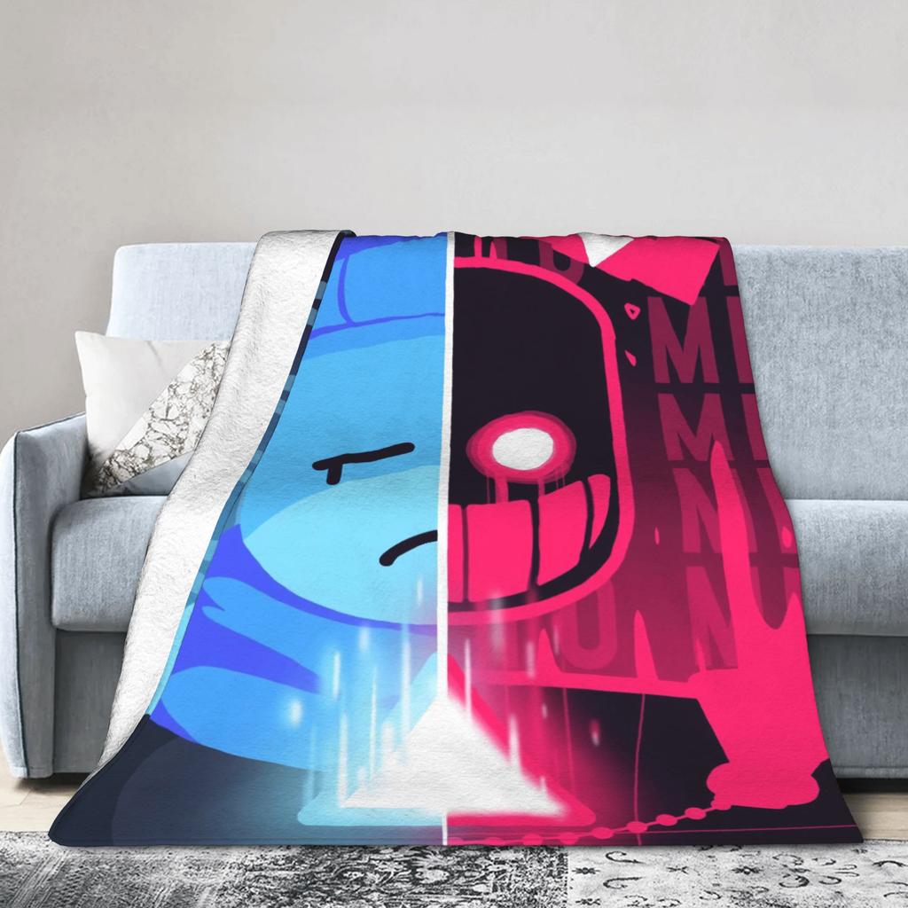 Azuretime & Timeazure Forsaken Blanket Warm Pattern Plush Throw Blanket For Kids Living Room Flannel Bedspread Bed Cover