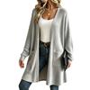 Women's Knit Cardigan Casual Long Sleeve Open Front Sweater for Fall Winter