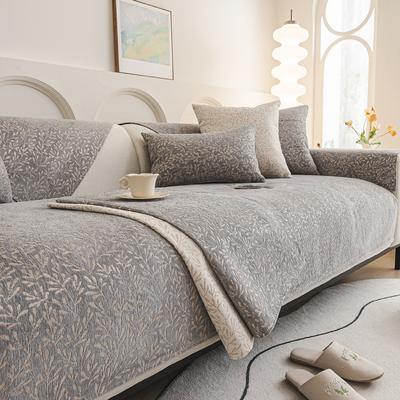 Cuscino per divano in stile classico francese Nuovo universale per quattro stagioni Antiscivolo Copertura per divano in pelle Copertura in tessuto Cuscino