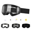 Children's Ski Goggles, Double-layer Anti-fog Goggles, Compatible with Prescription Glasses, UV Protection, Windproof Outdoor Equipment Goggles