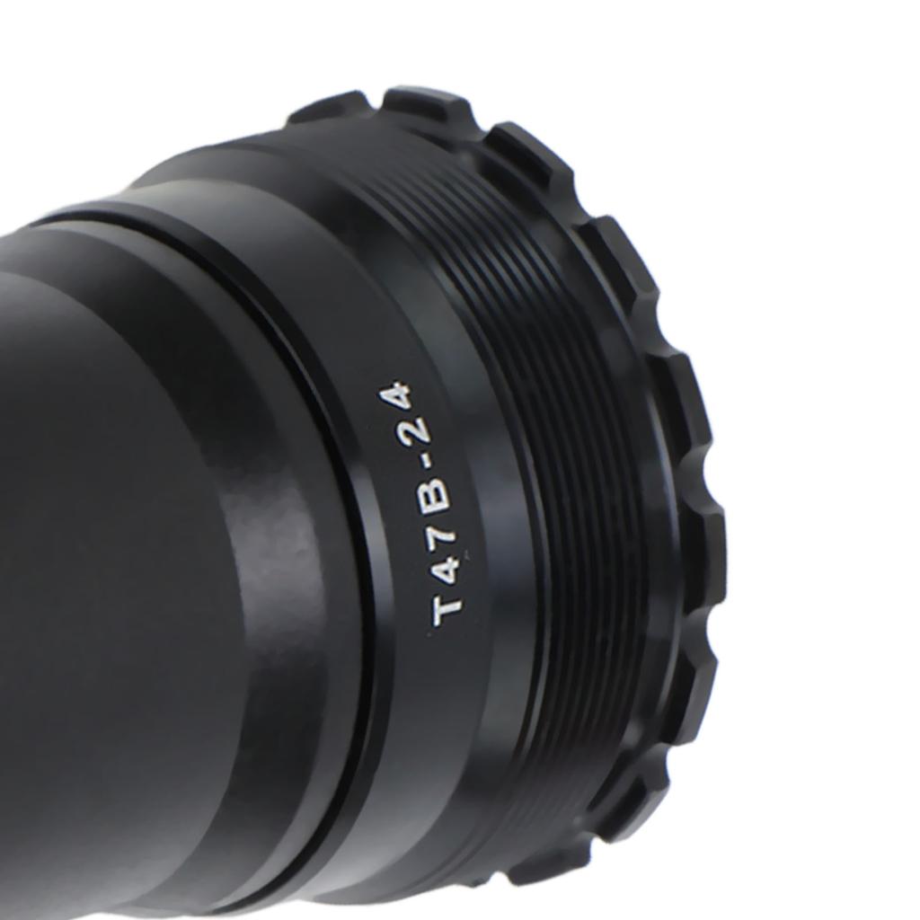 Mountainbike Tretlager Aluminiumlegierung Gedichtetes Lager Nylon Pressfit 24mm Innendurchmesser Fahrradzubehör