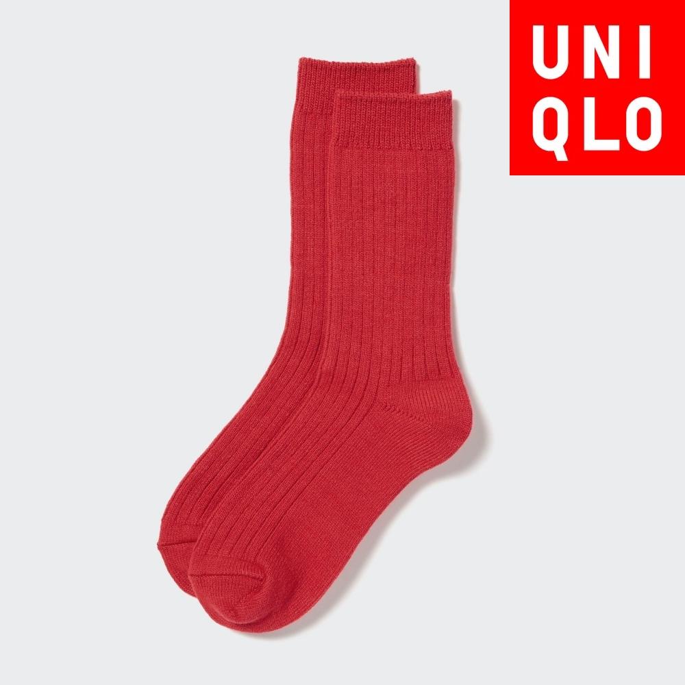 

НОСКИ UNIQLO JAPAN HEATTECH RIB 01 OFF WHITE/2325