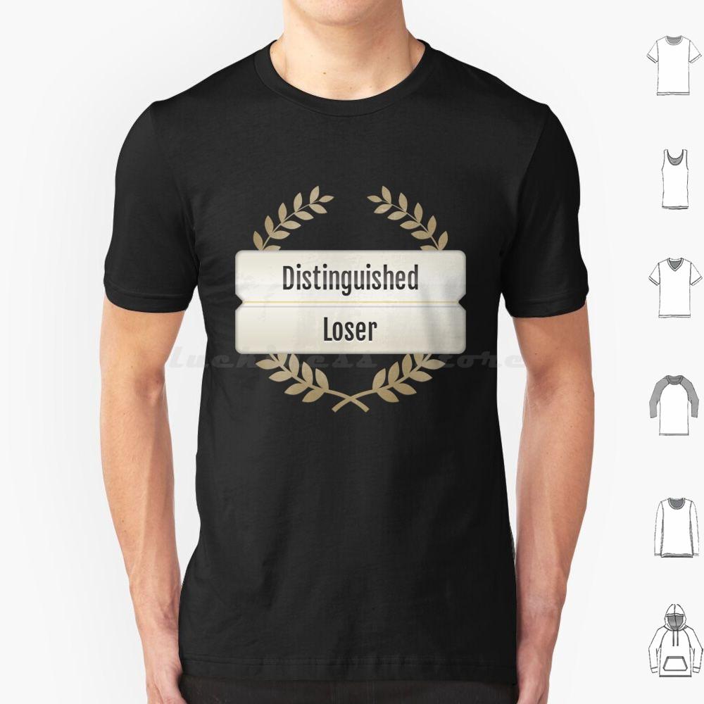 Distinguished Loser T Shirt Big Size 100 Cotton Torn Torn City S