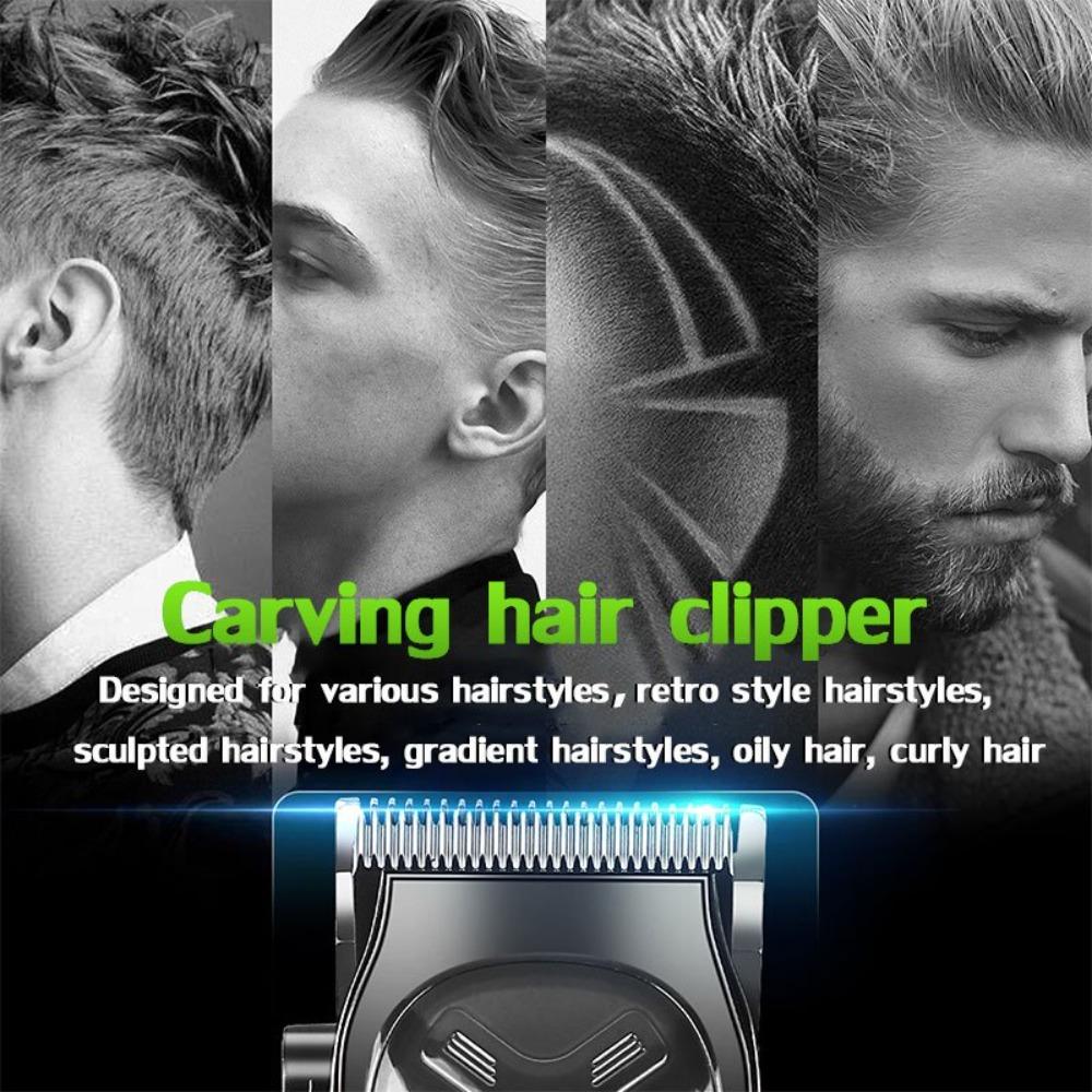 Cichy zestaw do strzyżenia włosów dla niemowląt - Bezpieczny trymer, Cichy dla noworodków, Zaokrąglone ostrza, Akumulatorowy, Bezbolesne i bezstresowe strzyżenie w domu dla dzieci