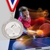 5cm Ping Pong Medal Table Tennis Award Medals Gold/Silver/Bronze Medal Sports Medals for Competitions Party Race