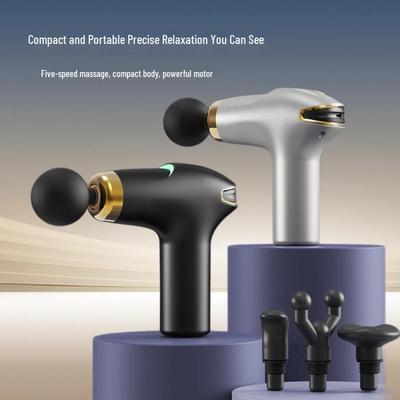 Mini Silent Cross-Border Fascia Gun: Muscle Relaxation Massager for Fitness
