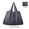 In-Stock Foldable Large Grocery Handbag - 210D Oxford