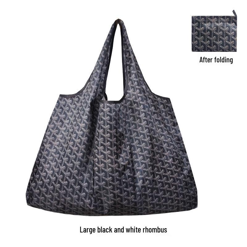 In-Stock Foldable Large Grocery Handbag - 210D Oxford