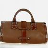 LOUIS VUITTON Suhari Epanui PM Handbag Sheep leather Brown Women M91884 Used