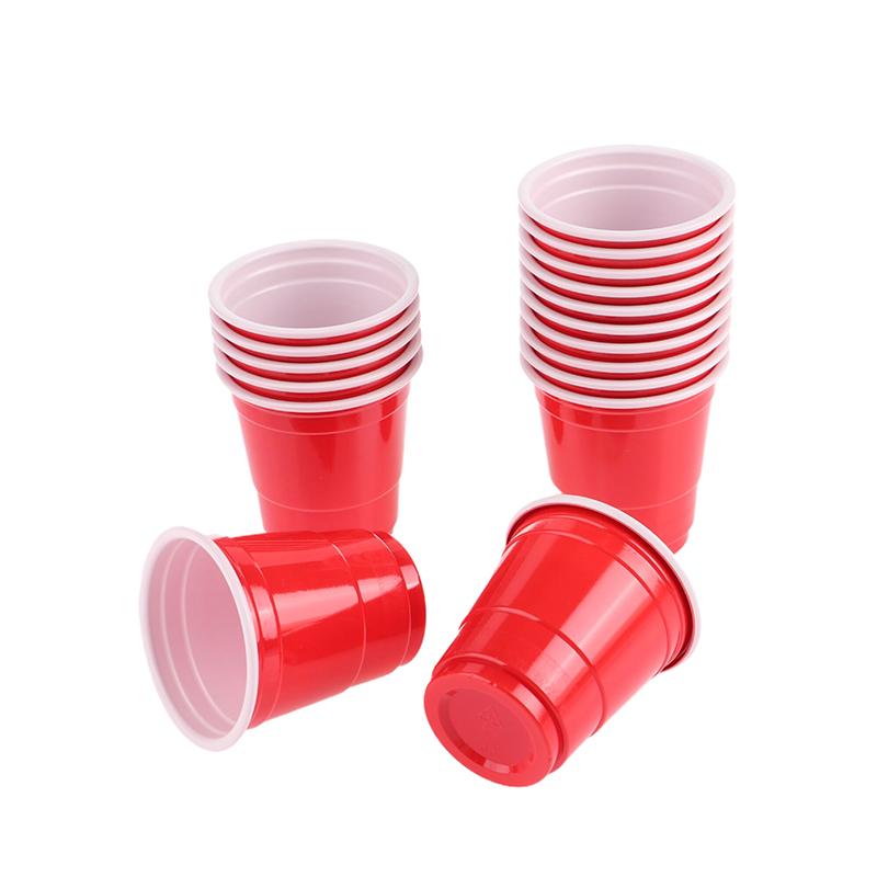 50Pcs 2Oz Disposable Plastic Cups For Baby Shower Christmas Wedding Birthday Party Decor Drinking Cup Bar Restaurant Supplies