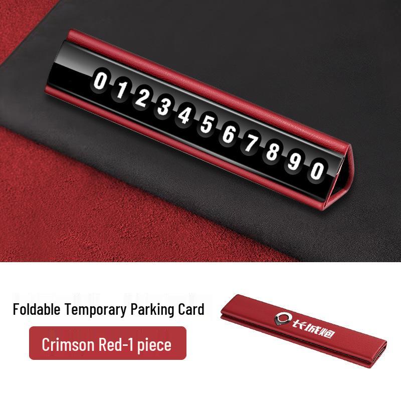 Great Wall Cannon M4 Temporary Parking Phone Number Card