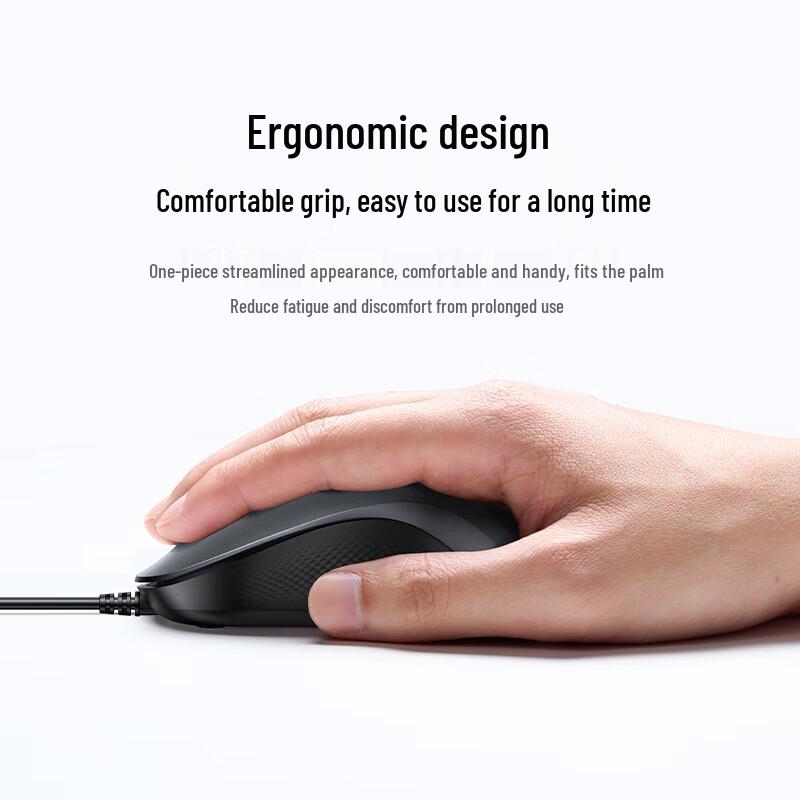Mouse da Ufficio Cablato Silenzioso Ugreen