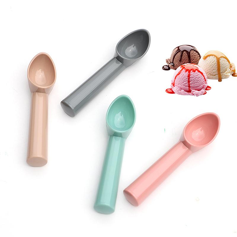 Fruit Digger Ice Cream Scoop Anti-Freeze Sorbet Spoon With Grip Handle For Yogurt Cookie Cupcake