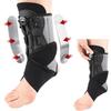 Durable And Safe Adjustable Knob Compression Ankle Support Ankle Brace Double Aluminum Plate Foot Support Splint Brace Ankle Sleeve Protector
