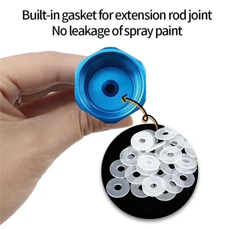 T21C Airless Paint Sprayer Gun Tip Extension Pole 4PCS Extension Rod Fits For Gro Titan Wagner