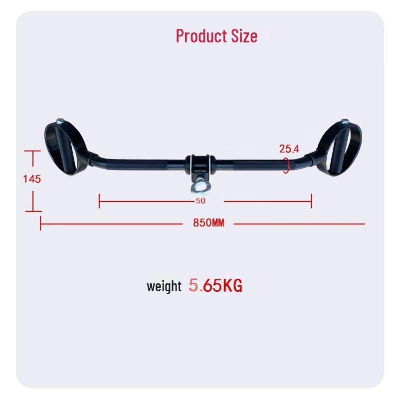 WEZHO 34-Inch Round High Pull-Down Cable Handle