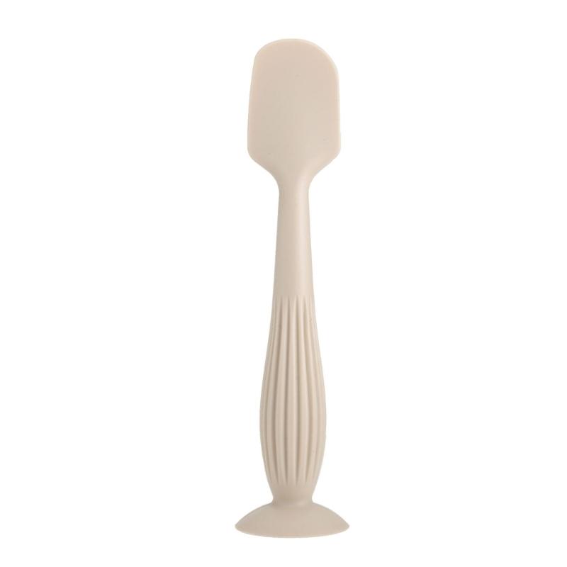 Snadno čistitelný aplikátor krému na opruzeniny pro miminka, silikonová škrabka, špachtle pro péči o zadeček se sací základnou pro postavení