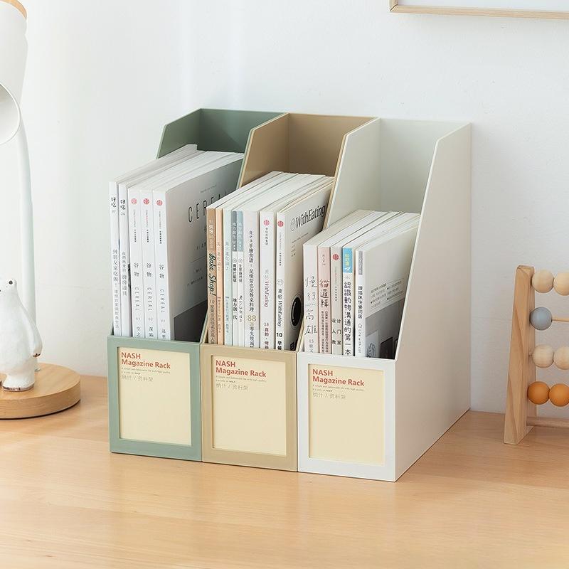 A4 File Sorting and Thickening of Book Files, Desktop Book Classroom Storage Rack