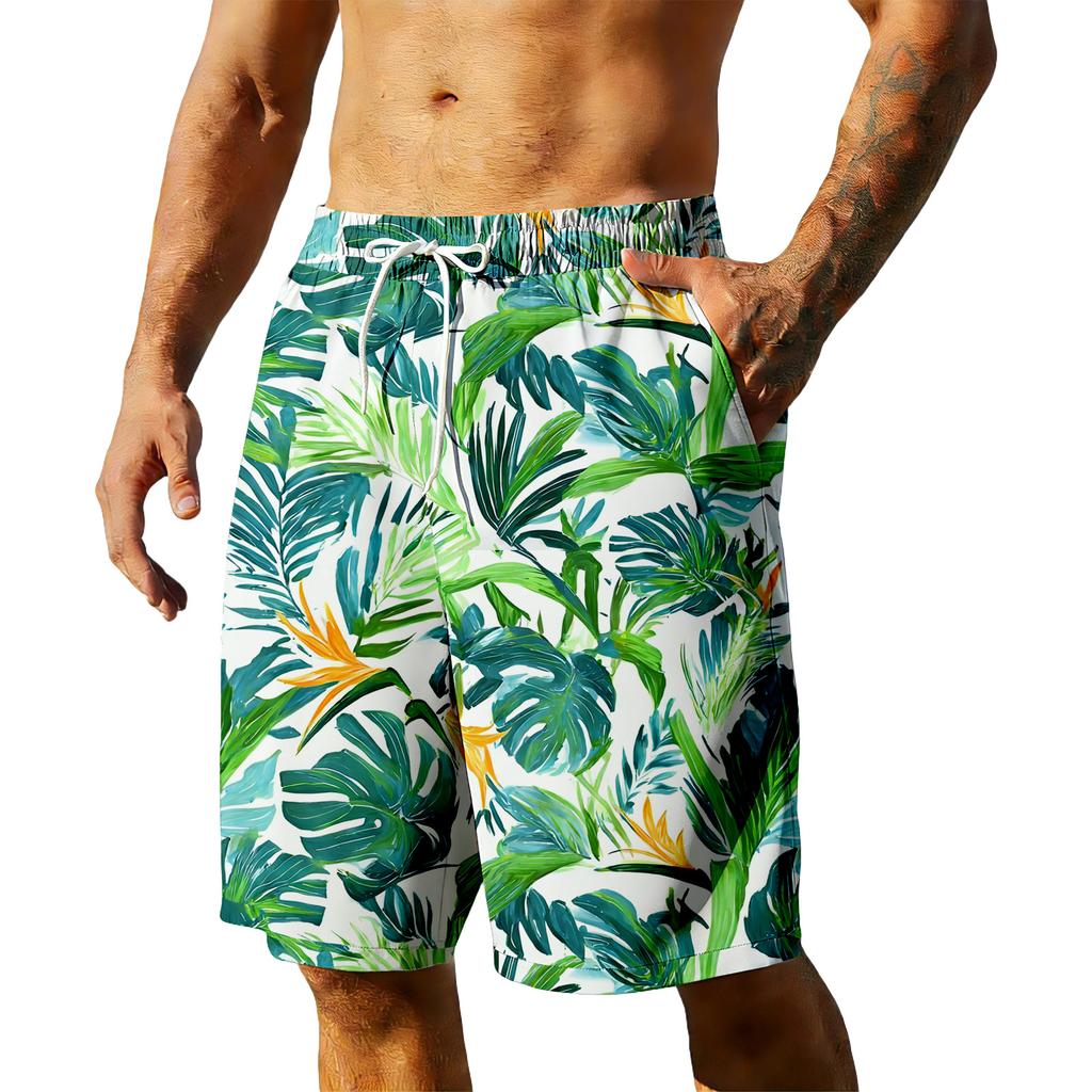 Men's Summer Hawaiian Shorts