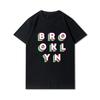 T-shirt Grafica Harajuku Vintage Anni '90 Magliette Donna Brooklyn Estive Oversize Streetwear Top Gotici Punk