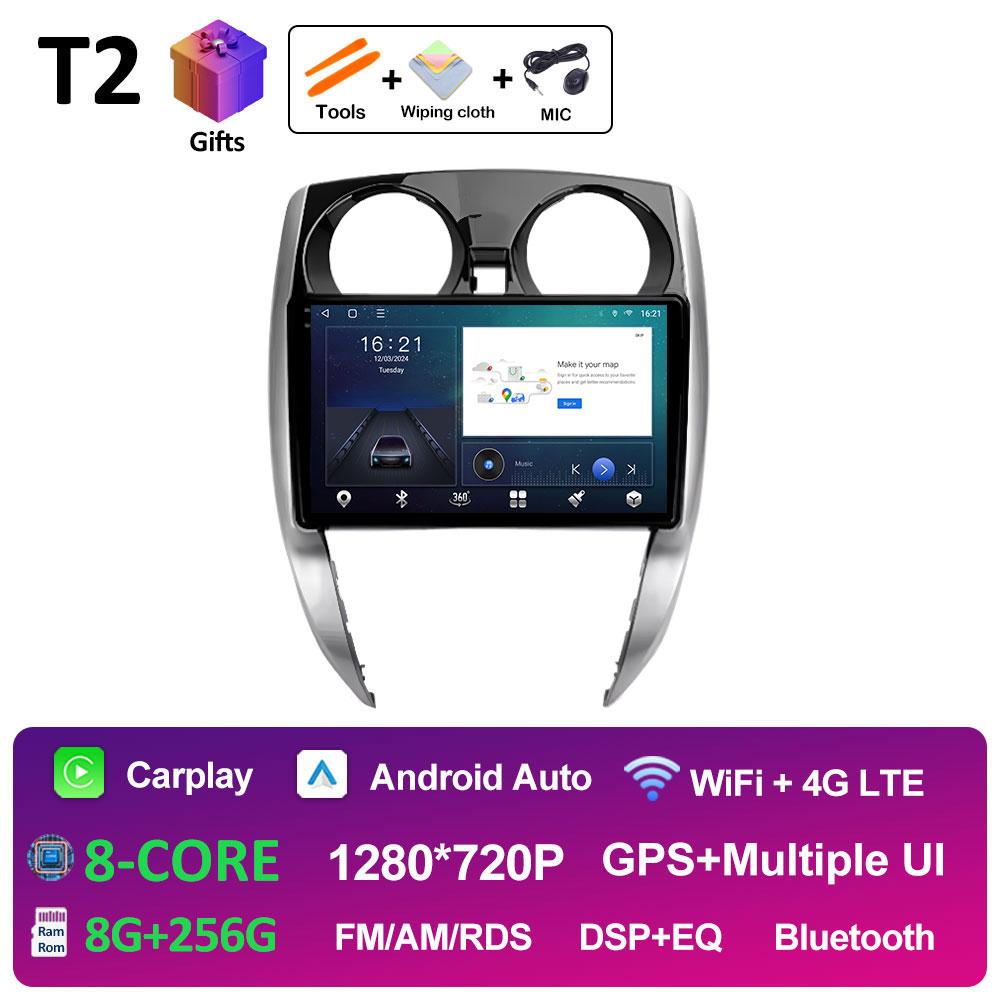 GPS Navigation DSP Stereo For Nissan Note 2 E12 2012 2013 2014 2015 - 2021 Car Multimedia Video Radio Player Autoradio Head Unit